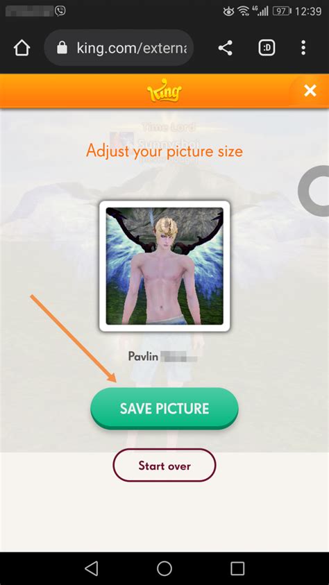 How do I change profile picture — King Community.